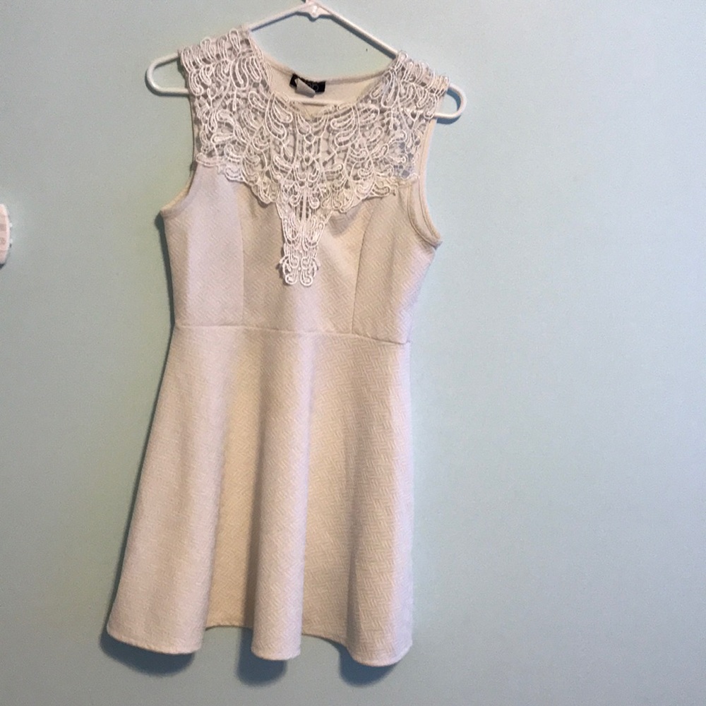 White dress